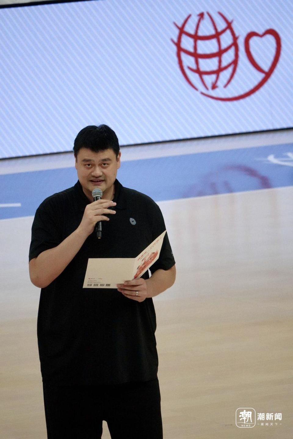 赛前姚明致, 为比赛带来